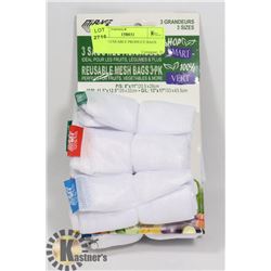 9PK RE-USEABLE PRODUCE BAGS
