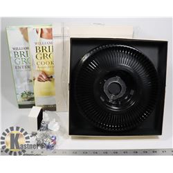 WEDDING BOOK-NEW, PANDORA LIKE CHARMS- USED