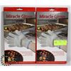 Image 1 : LOT OF TWO NEW MIRACLE GLOVE HOT SURFACE