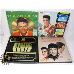FOUR ELVIS PRESLEY LP'S - 2 BOX SETS; BLUE HAWAII;
