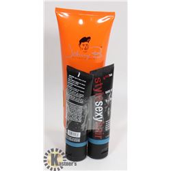 2PCS OF JONNY B THICK AND SEXY HAIR HARD UP GEL