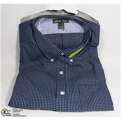 NEW EDDIE BAUER WRINKLE FREE  RAINIER SLEEVE SHIRT