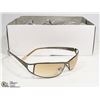 Image 1 : BOX OF DESIGNER SUNGLASSES AMBER COLOR WITH