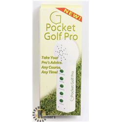 NEW SEALED POCKET GOLF PRO RECORDER