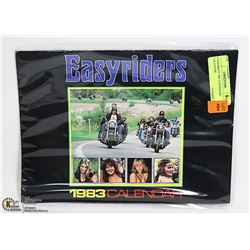 UNMARKED 1983 EASYRIDERS CALENDAR