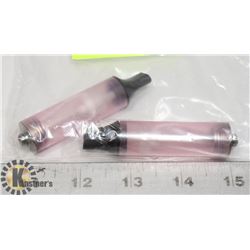 PAIR OF PINK AUTOMIZERS