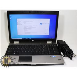 HP ELITE BOOK INTEL 7 LAPTOP , 8 GIGS RAM , 160GB