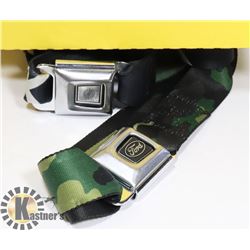 LOT OF 2 BUCKLE DOWN SEAT BELTS CAMOUFLAGE FORD