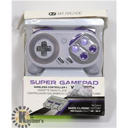 MY ARCADE SUPER GAMEPAD WIRELESS CONTROLLER