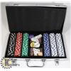 Image 1 : POKER SET IN METAL CASE