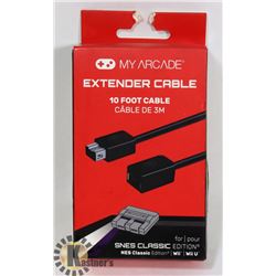 MY ARCADE EXTENDER CABLE 10 FT SNES CLASSIC EDTN