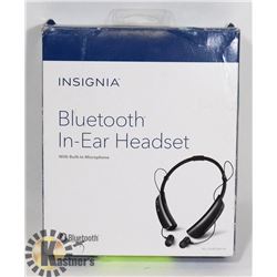 INSIGNIA IN EAR BLUETOOTH HEADSET