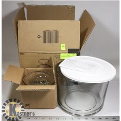 PAMPERED CHEF TRIFLE BOWL NEW