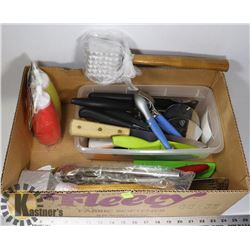 MISCELLANEOUS KITCHEN ITEMS INCL NEW