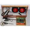 Image 1 : TOOL TRAY WITH ASSORTED TOOLS AND MORE