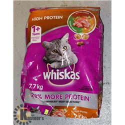 BAG OF WHISKAS CAT FOOD