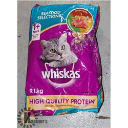 BAG OF WHISKAS CAT FOOD