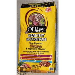 BAG OF OLROY DOG FOOD
