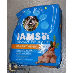 BAG OF IAMS DOG FOOD