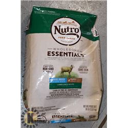 BAG OF NUTRO DOG FOOD