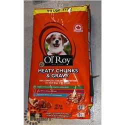 BAG OF OLROY DOG FOOD