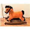 Image 1 : 4)  MUSICAL SINGING PLUSH ROCKING HORSE