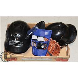 MISCELLANEOUS BASEBALL EQUIPMENT INCL