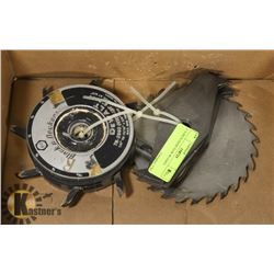 2- 6 INCH DADO SAW BLADES