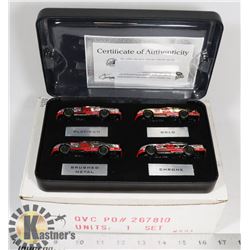LIMITED EDITION (1 OF 2000) SET OF 4 NASCARS