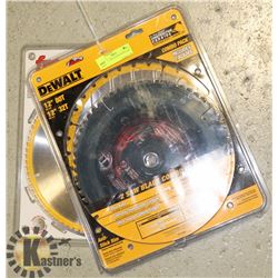 LOT OF 3  12INCH NEW SAW BLADES