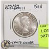 Image 1 : 1963 CANADIAN SILVER 50 CENT PIECE