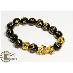 #140-FENG SHUI BLACK OBSIDIAN BRACELET