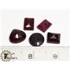 Image 1 : #9-RED RUBY LOOSE GEMSTONE 82.0CT