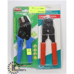CRIMPING PRESS SOLD WITH TELEPHONE PLUG CRIMPING