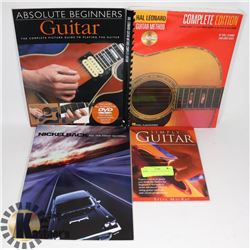 BOX OF LEARN TO PLAY GUITAR BOOKS