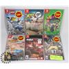 Image 1 : LOT OF 6 NEW NINTENDO SWITCH GAMES: INCLUDES