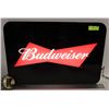 Image 1 : BACKLIT BUDWEISER BAR SIGN