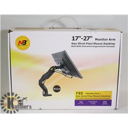 GAS STRUT FLEXI MOUNT DESKTOP MONITOR STAND