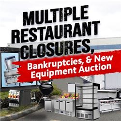 WELCOME TO KASTNER'S RESTAURANT SALE