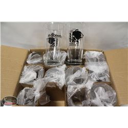 CASE OF NEW 20.5OZ MIXING GLASSES