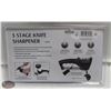 Image 2 : NEW 3-STAGE KNIFE SHARPENER