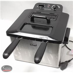 MASTER CHEF 4.5L DUAL-BASKET COUNTER TOP DEEP
