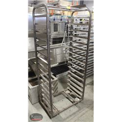 15-TIER ALUMINUM BAKERS RACK 28.5"X18"X71"