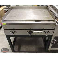 36" NATURAL GAS FLAT-TOP GRIDDLE W/ STAND