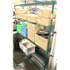 Image 1 : 5' GREEN-WIRE STORAGE RACK-4 TIER