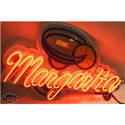 MARGARITA LIGHT UP NEON SIGN *TESTED & WORKING