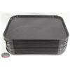 Image 1 : LOT OF TWENTY 18" X 14" HIGH QUALITY TRAYS