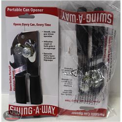 FOCUS PORTABLE BLACK CAN OPENER, LOT OF 2