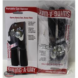 FOCUS PORTABLE BLACK CAN OPENER, LOT OF 2