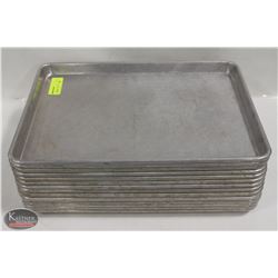 STACK OF 14 HALF SIZE BUN PANS